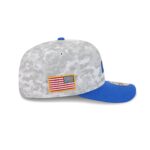Los Angeles Rams 2025 Salute to Service Fan Gear 9SEVENTY Stretch-Snap Hat - Image 4