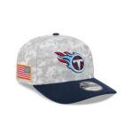 Tennessee Titans 2025 Salute to Service Fan Gear 9SEVENTY Stretch-Snap Hat