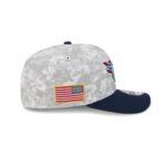 Tennessee Titans 2025 Salute to Service Fan Gear 9SEVENTY Stretch-Snap Hat - Image 4