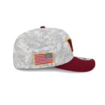 Washington Commanders 2025 Salute to Service Fan Gear 9SEVENTY Stretch-Snap Hat - Image 4
