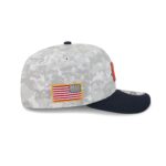 Chicago Bears 2025 Salute to Service Fan Gear 9SEVENTY Stretch-Snap Hat - Image 4