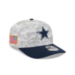 Dallas Cowboys 2025 Salute to Service Fan Gear 9SEVENTY Stretch-Snap Hat
