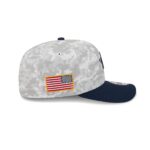 Dallas Cowboys 2025 Salute to Service Fan Gear 9SEVENTY Stretch-Snap Hat - Image 4