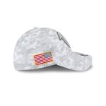 Atlanta Falcons 2025 Salute to Service Fan Gear 39THIRTY Stretch Fit Hat - Image 4