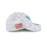 Jacksonville Jaguars 2025 Salute to Service Fan Gear 39THIRTY Stretch Fit Hat - Image 4