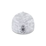 Las Vegas Raiders 2025 Salute to Service Fan Gear 39THIRTY Stretch Fit Hat - Image 6