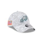 Philadelphia Eagles 2025 Salute to Service Fan Gear 39THIRTY Stretch Fit Hat