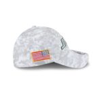 New York Jets 2025 Salute to Service Fan Gear 39THIRTY Stretch Fit Hat - Image 4