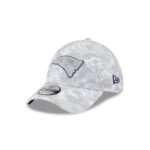 New England Patriots 2025 Salute to Service Fan Gear 39THIRTY Stretch Fit Hat - Image 3