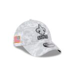 New Orleans Saints 2025 Salute to Service Fan Gear 39THIRTY Stretch Fit Hat