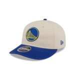 Golden State Warriors Three Looms Americana Herringbone Retro Crown 9FIFTY Adjustable Hat - Image 3