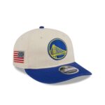 Golden State Warriors Three Looms Americana Herringbone Retro Crown 9FIFTY Adjustable Hat