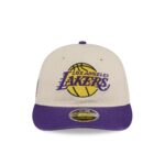 Los Angeles Lakers Three Looms Americana Herringbone Retro Crown 9FIFTY Adjustable Hat - Image 2