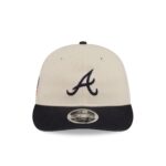 Atlanta Braves Three Looms Americana Herringbone Retro Crown 9FIFTY Adjustable Hat - Image 2