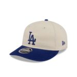 Los Angeles Dodgers Three Looms Americana Herringbone Retro Crown 9FIFTY Adjustable Hat - Image 3