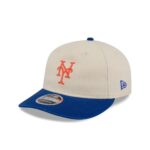 New York Mets Three Looms Americana Herringbone Retro Crown 9FIFTY Adjustable Hat - Image 3