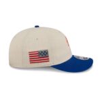 New York Mets Three Looms Americana Herringbone Retro Crown 9FIFTY Adjustable Hat - Image 4