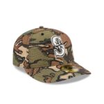 Seattle Mariners Three Looms Jacquard Camo 59FIFTY Fitted Hat - Image 3