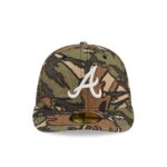 Atlanta Braves Three Looms Jacquard Camo 59FIFTY Fitted Hat - Image 2