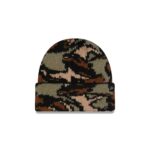 New Era Cap Jacquard Camo Cuff Knit Hat