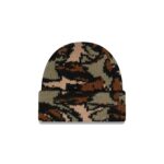 New Era Cap Jacquard Camo Cuff Knit Hat - Image 3