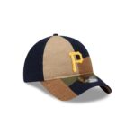 Pittsburgh Pirates Three Looms Cotton Twill Patchwork 9TWENTY Adjustable Hat - Image 3