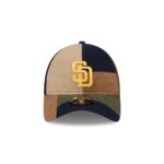 San Diego Padres Three Looms Cotton Twill Patchwork 9TWENTY Adjustable Hat - Image 2