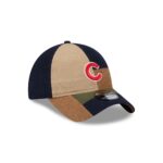 Chicago Cubs Three Looms Cotton Twill Patchwork 9TWENTY Adjustable Hat - Image 3