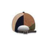 Atlanta Braves Three Looms Cotton Twill Patchwork 9TWENTY Adjustable Hat - Image 6