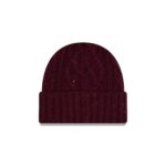 New Era Cap Speckled Maroon Cable Knit Hat - Image 3
