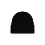 New Era Cap Speckled Black Cable Knit Hat