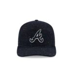 Atlanta Braves Three Looms Speckled Wool 19TWENTY Adjustable Hat - Image 2