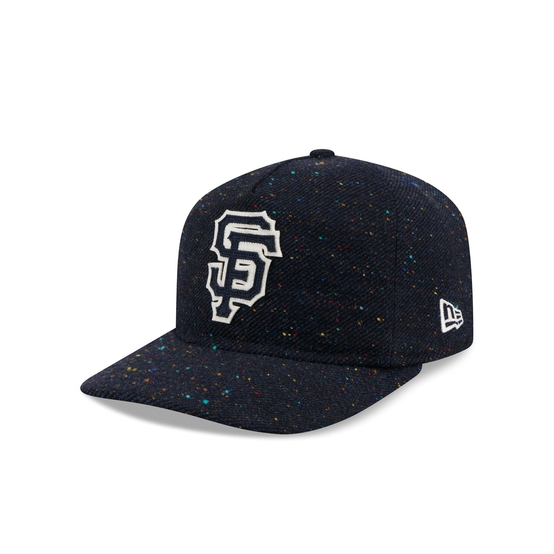 60773003_19TWENTY_SPECKLEDWOOL19202_SAFGIA_XNV_3QL San Francisco Giants Three Looms Speckled Wool 19TWENTY Adjustable Hat - Image 1