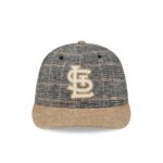 St. Louis Cardinals Three Looms Vintage Tweed Retro Crown 59FIFTY Fitted Hat - Image 2