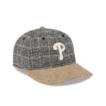 Philadelphia Phillies Three Looms Vintage Tweed Retro Crown 59FIFTY Fitted Hat - Image 3