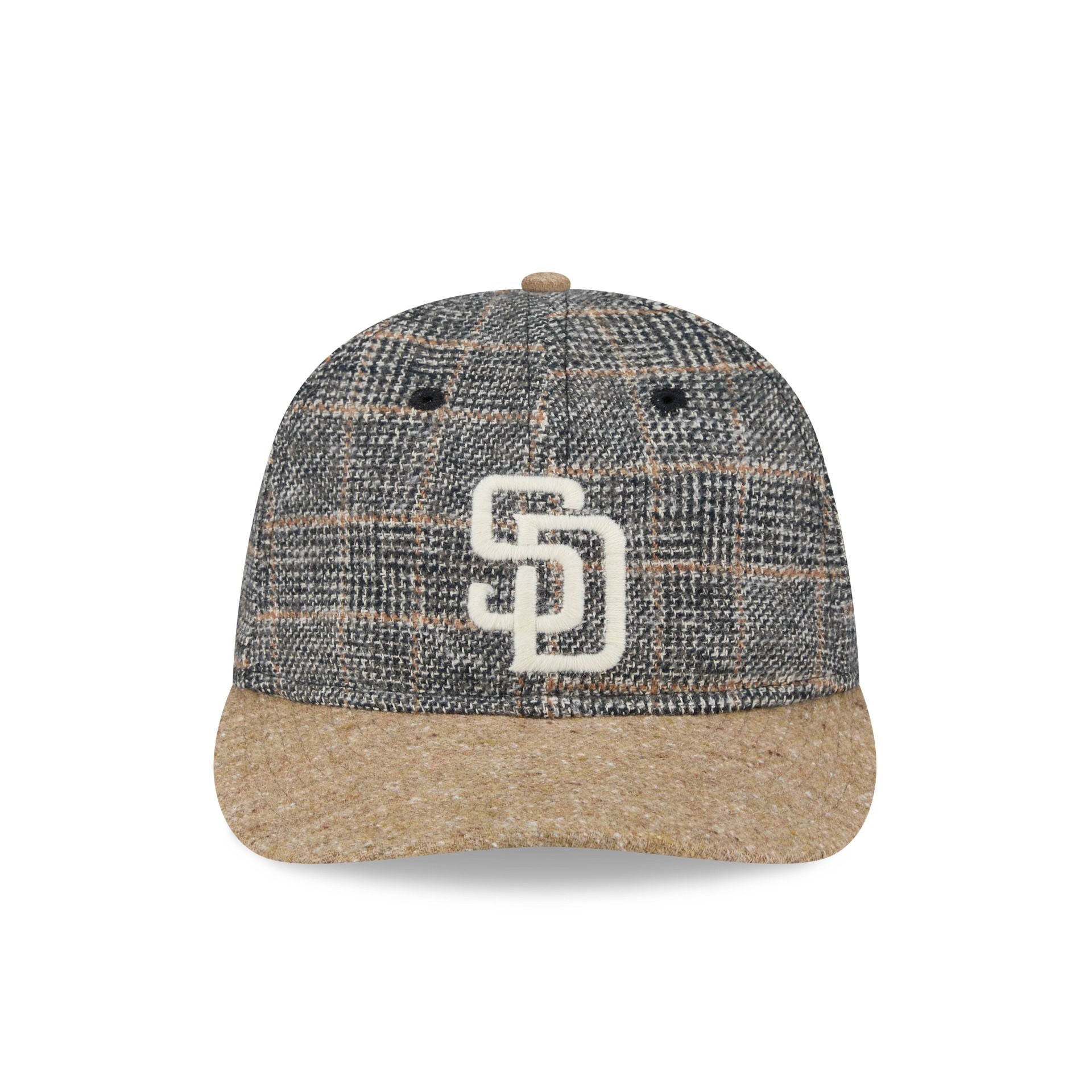 San Diego Padres Three Looms Vintage Tweed Retro Crown 59FIFTY Fitted Hat - Image 2