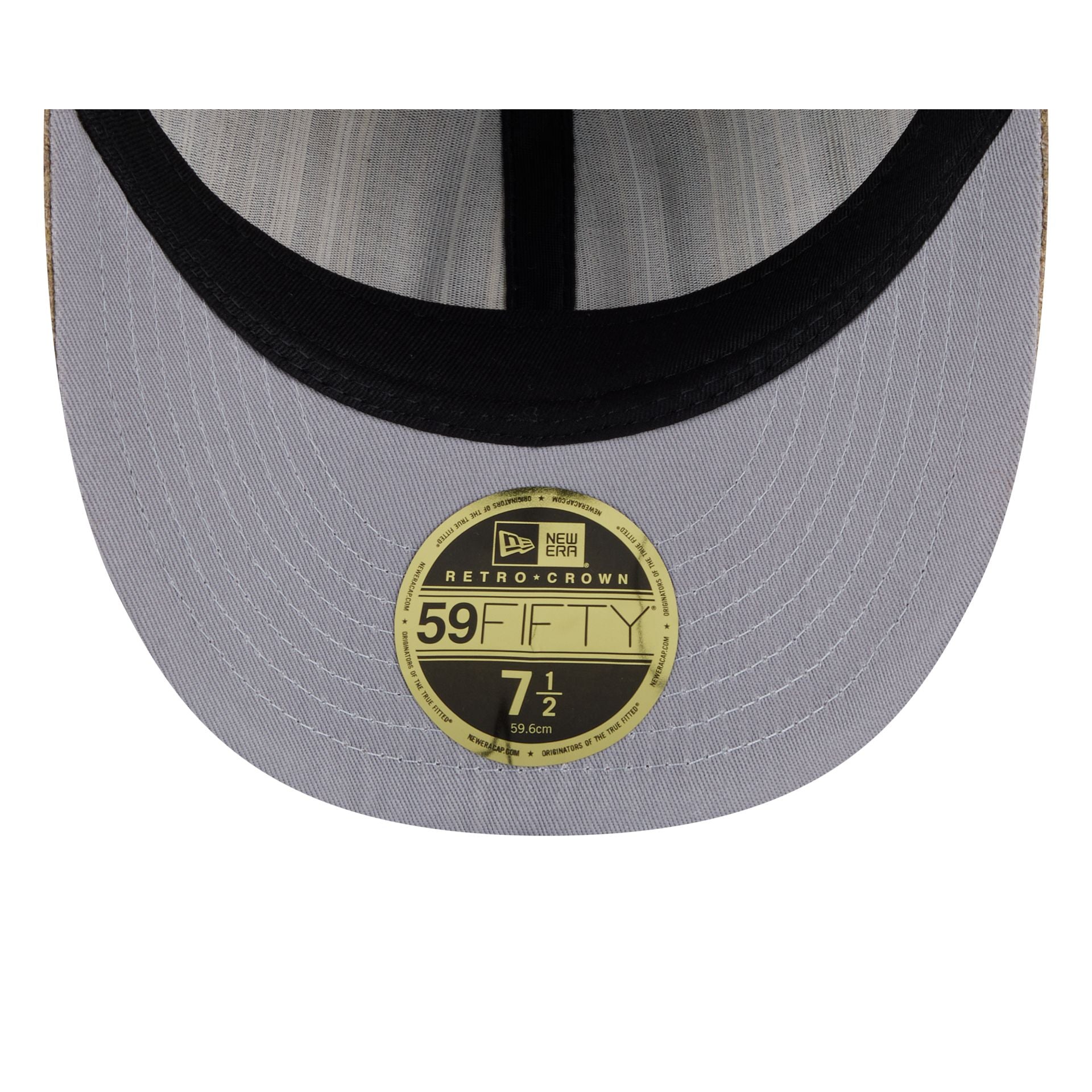 Boston Red Sox Three Looms Vintage Tweed Retro Crown 59FIFTY Fitted Hat - Image 7