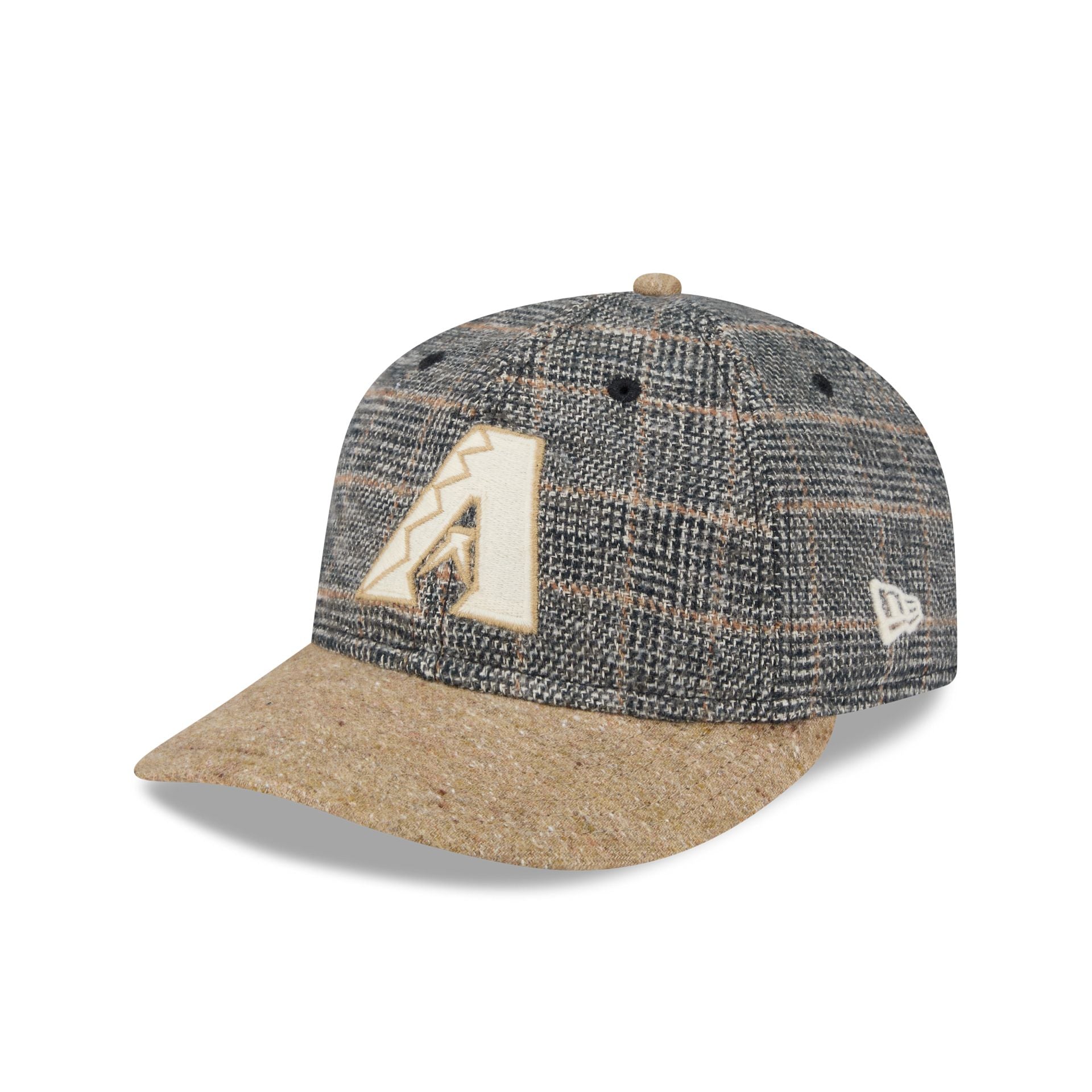 Arizona Diamondbacks Three Looms Vintage Tweed Retro Crown 59FIFTY Fitted Hat - Image 1