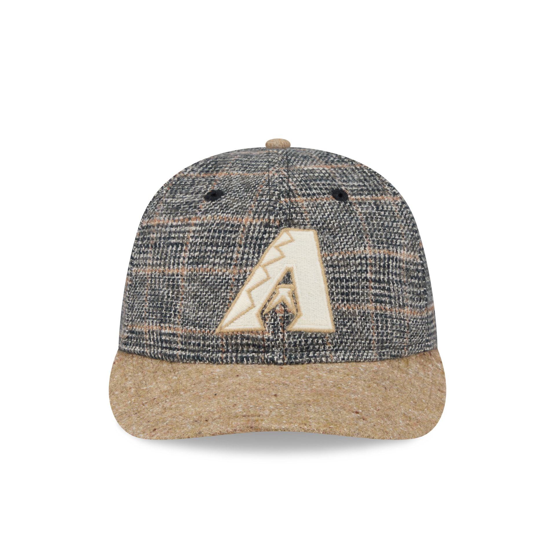 Arizona Diamondbacks Three Looms Vintage Tweed Retro Crown 59FIFTY Fitted Hat - Image 2