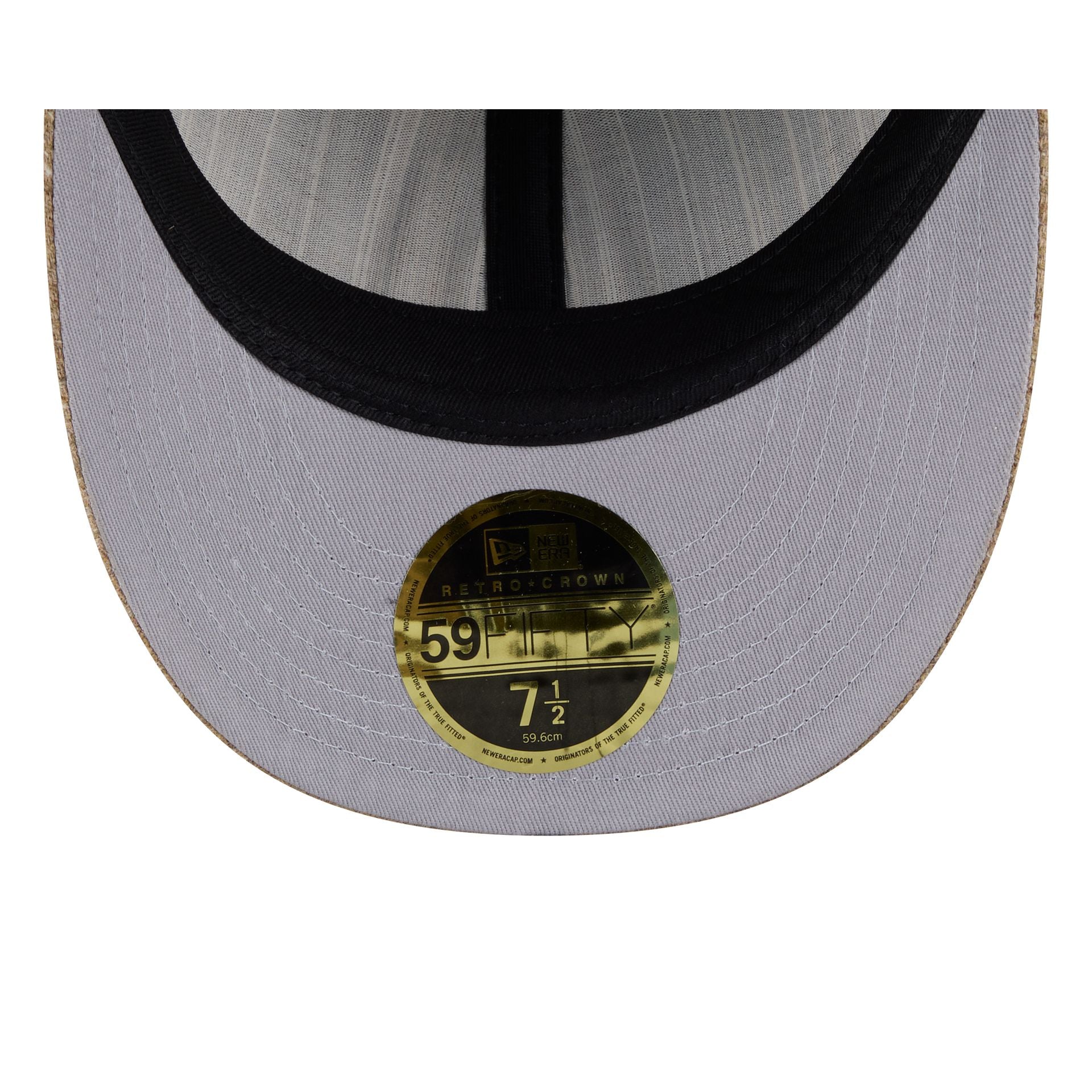 Arizona Diamondbacks Three Looms Vintage Tweed Retro Crown 59FIFTY Fitted Hat - Image 7