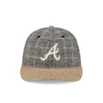 Atlanta Braves Three Looms Vintage Tweed Retro Crown 59FIFTY Fitted Hat - Image 2