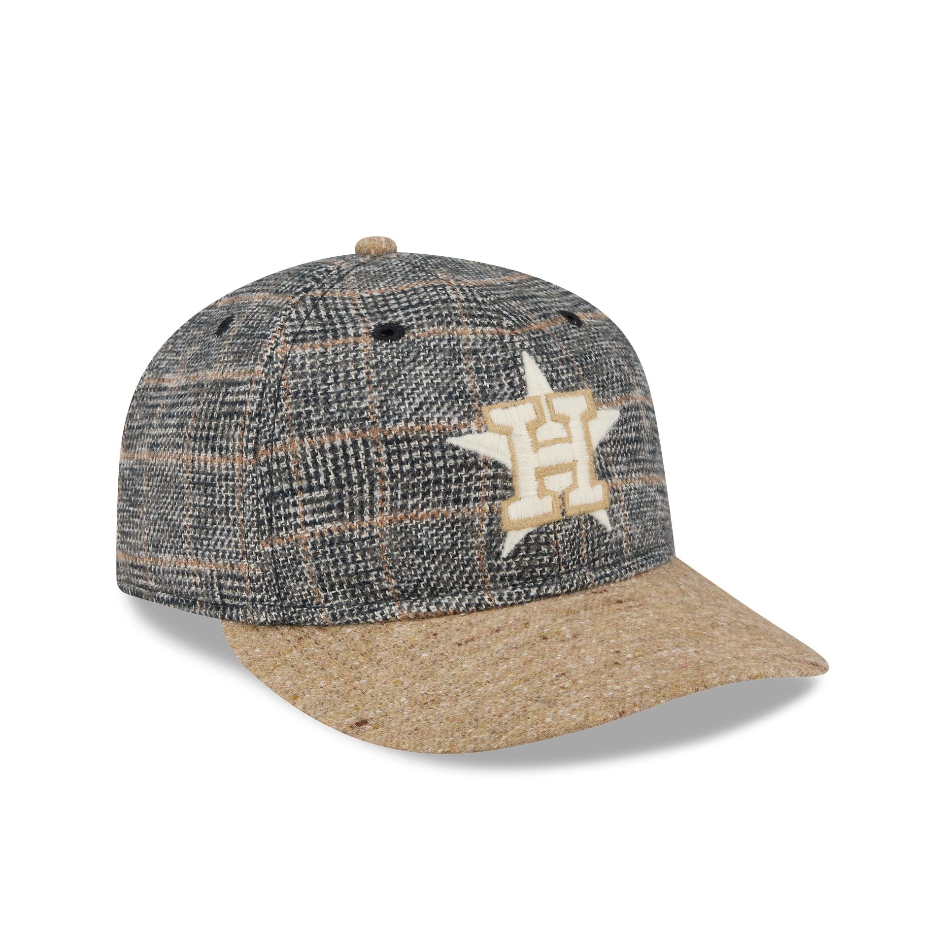 Houston Astros Three Looms Vintage Tweed Retro Crown 59FIFTY Fitted Hat - Image 3