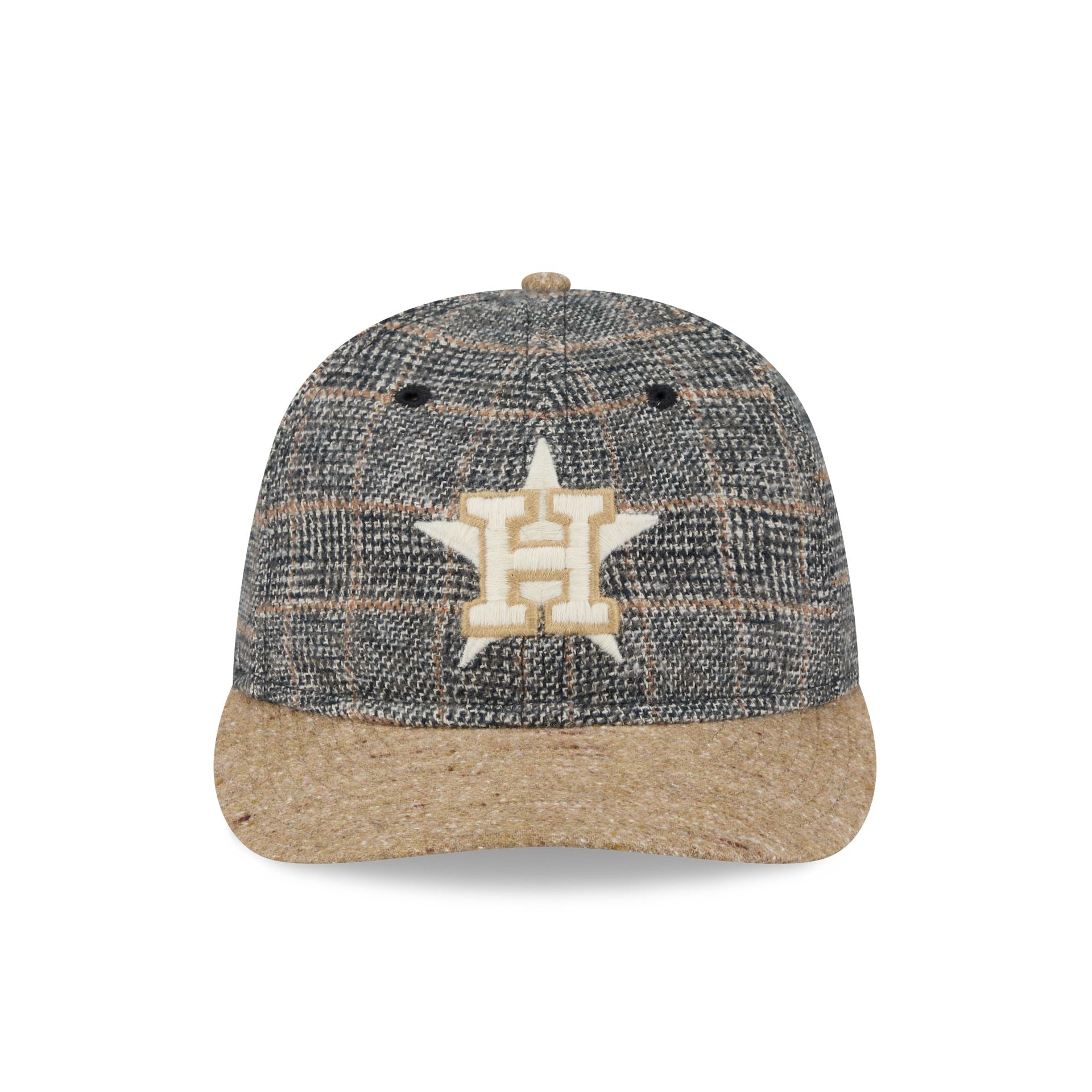 Houston Astros Three Looms Vintage Tweed Retro Crown 59FIFTY Fitted Hat - Image 2