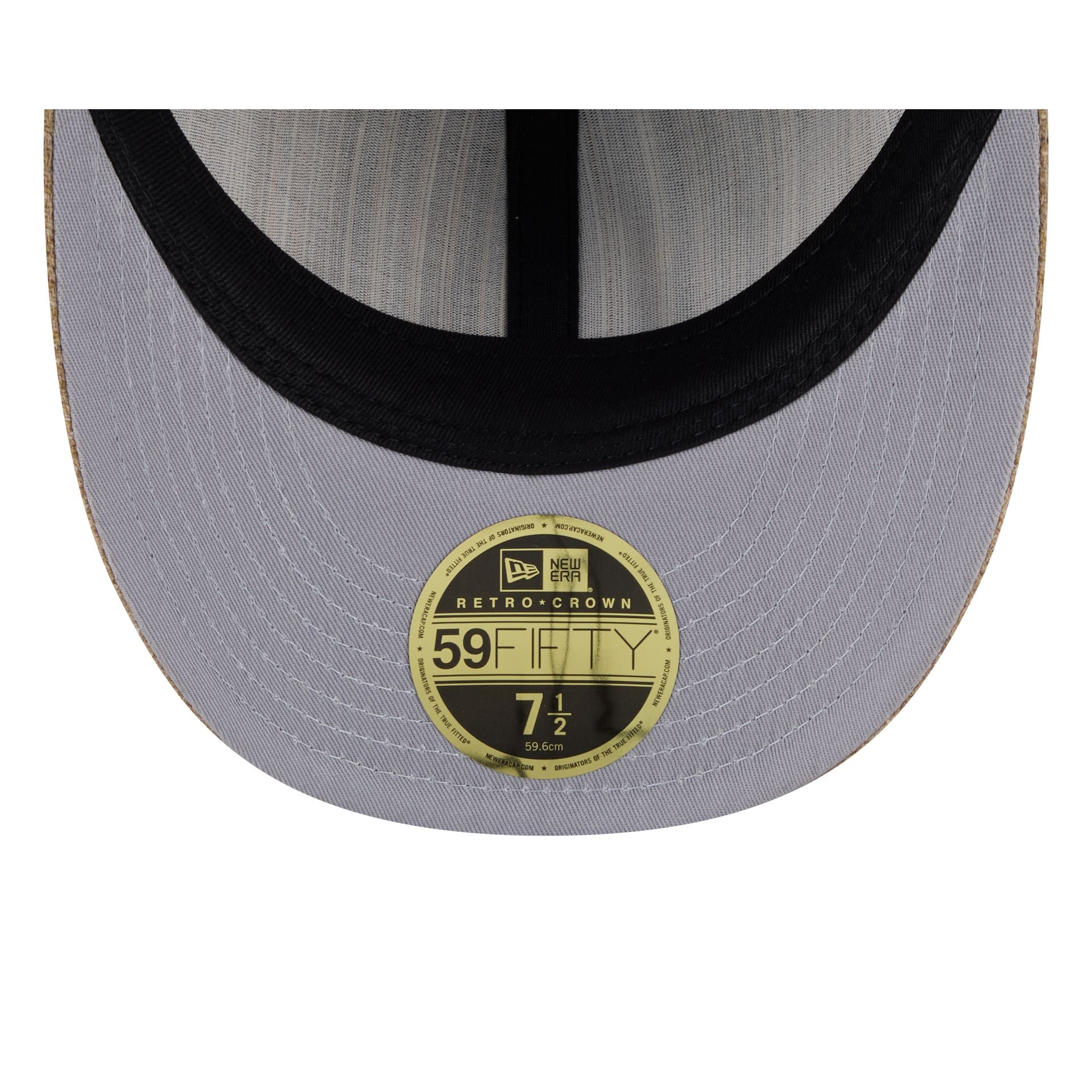 Houston Astros Three Looms Vintage Tweed Retro Crown 59FIFTY Fitted Hat - Image 7