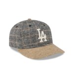 Los Angeles Dodgers Three Looms Vintage Tweed Retro Crown 59FIFTY Fitted Hat - Image 3