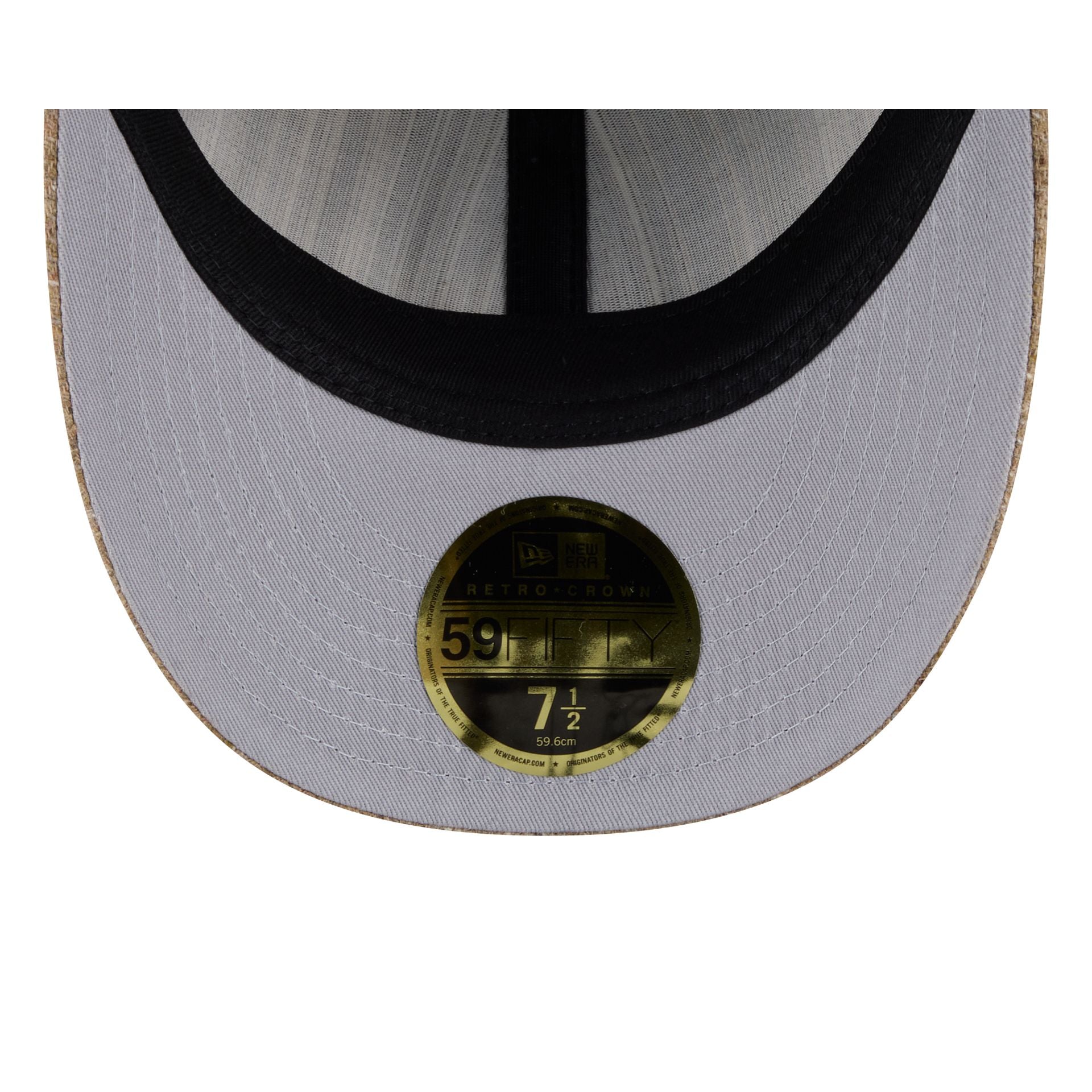 Los Angeles Dodgers Three Looms Vintage Tweed Retro Crown 59FIFTY Fitted Hat - Image 7