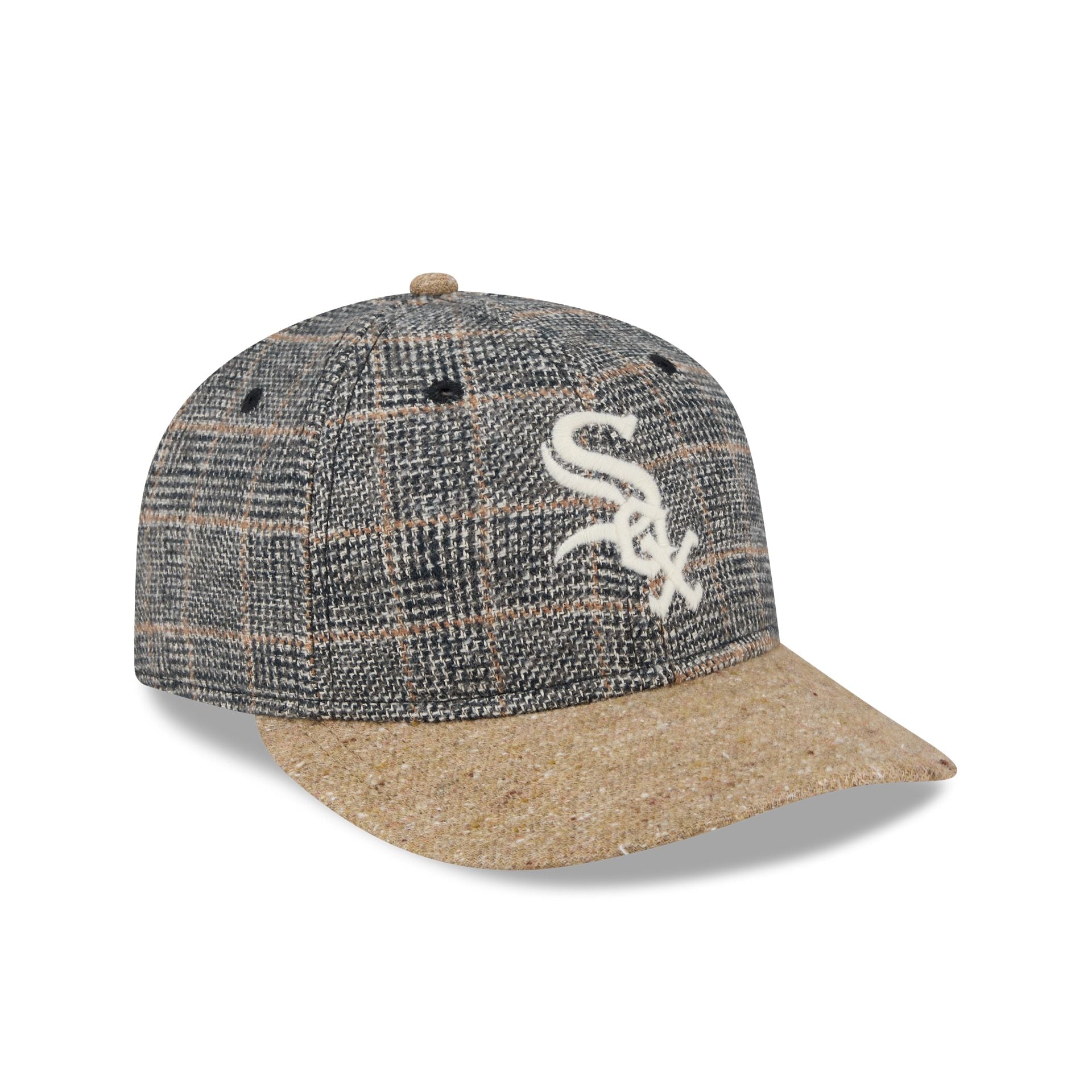 Chicago White Sox Three Looms Vintage Tweed Retro Crown 59FIFTY Fitted Hat - Image 3