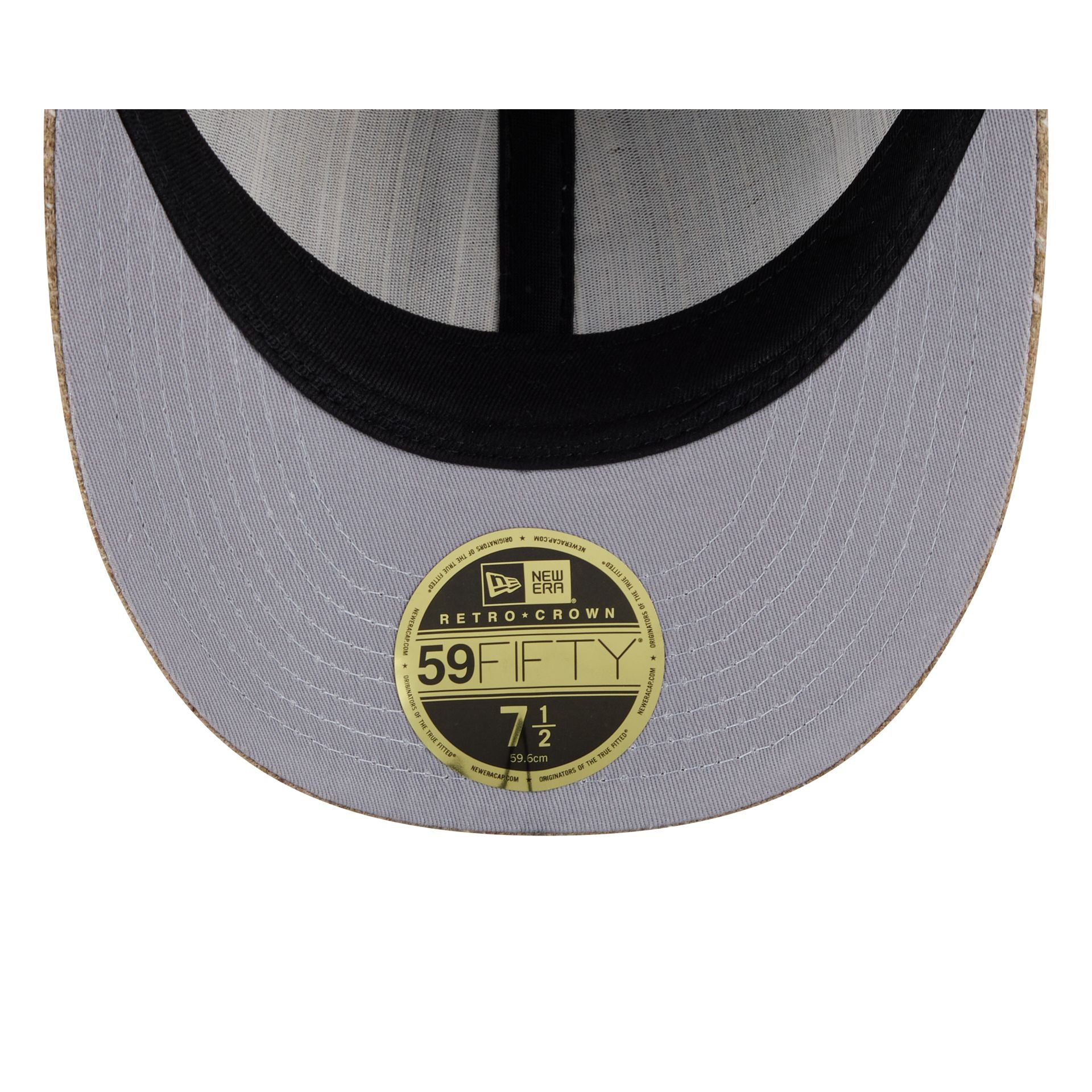 Chicago White Sox Three Looms Vintage Tweed Retro Crown 59FIFTY Fitted Hat - Image 7