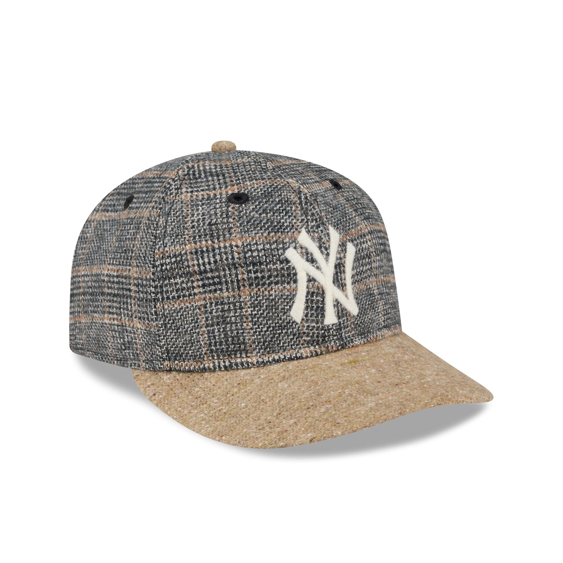 New York Yankees Three Looms Vintage Tweed Retro Crown 59FIFTY Fitted Hat - Image 3