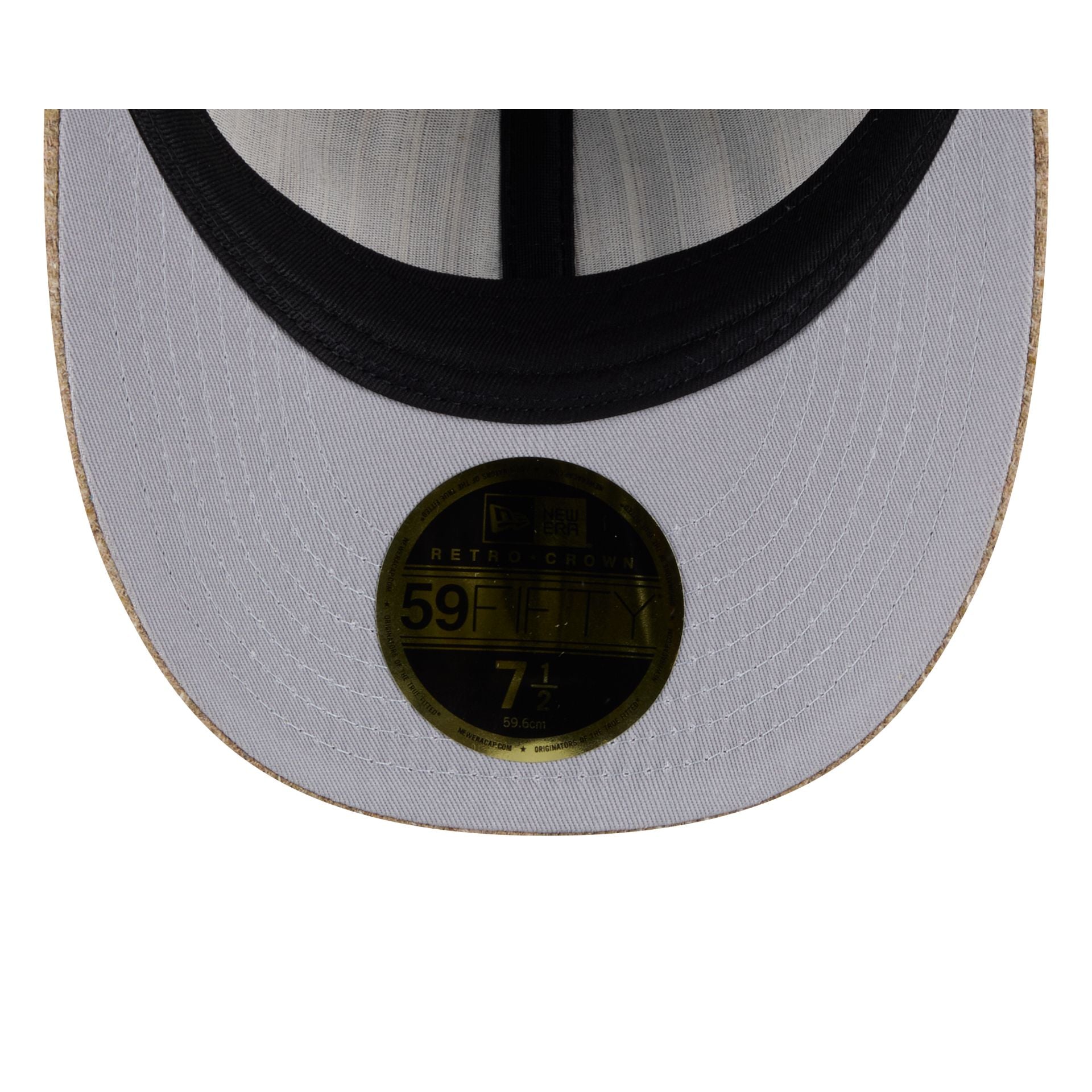 New York Yankees Three Looms Vintage Tweed Retro Crown 59FIFTY Fitted Hat - Image 7